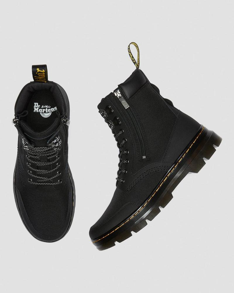 Dr Martens Combs Zip Ankelstøvler Herre Sort | DK 441FDN